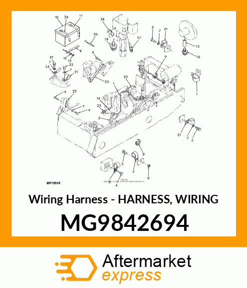 Wiring Harness MG9842694