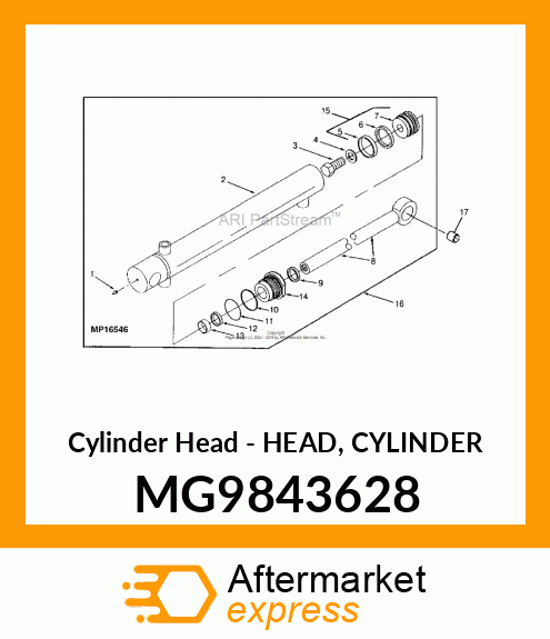 Cylinder Head MG9843628