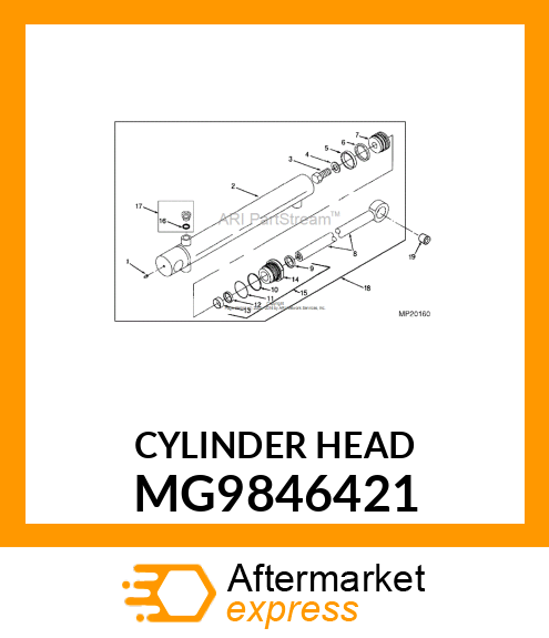 Cylinder Head MG9846421
