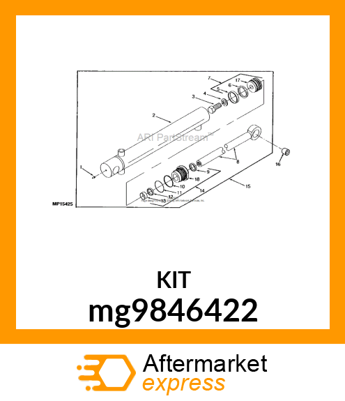 KIT, SEAL ASSEMBLY mg9846422