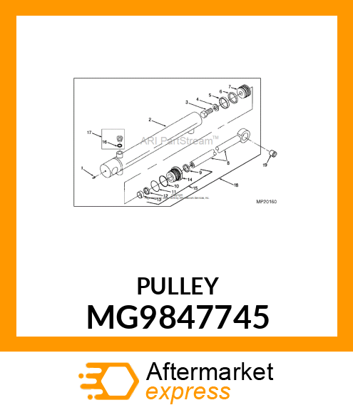 Piston MG9847745