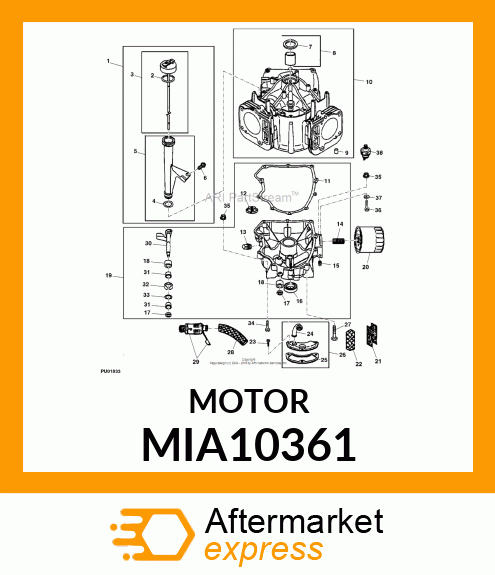 Gasoline Engine MIA10361