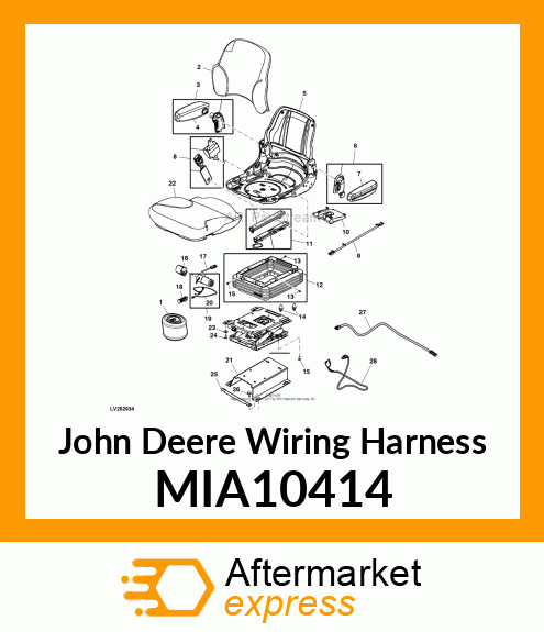 WIRINGHARNESS, SEAT OPS MIA10414