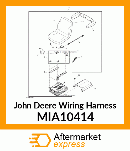 WIRINGHARNESS, SEAT OPS MIA10414