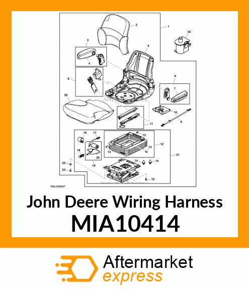 WIRINGHARNESS, SEAT OPS MIA10414