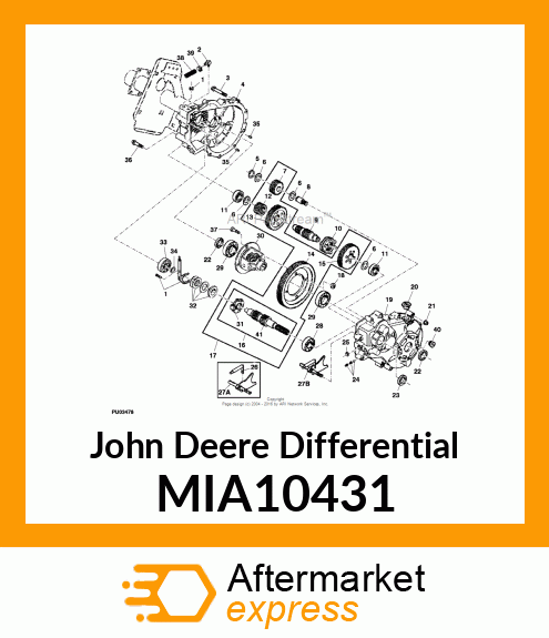 DIFFERENTIAL ASSEMBLY MIA10431