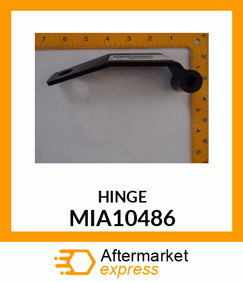 HINGE, REAR, RH MIA10486