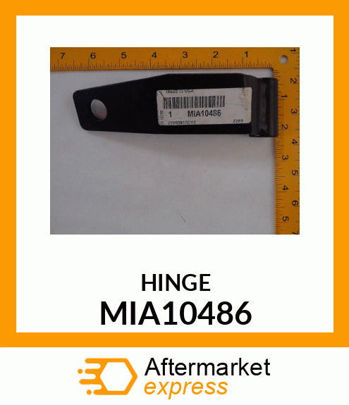 HINGE, REAR, RH MIA10486