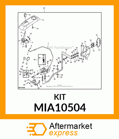 KIT, SCV GASKET SERVICE MIA10504