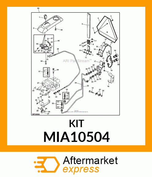 KIT, SCV GASKET SERVICE MIA10504