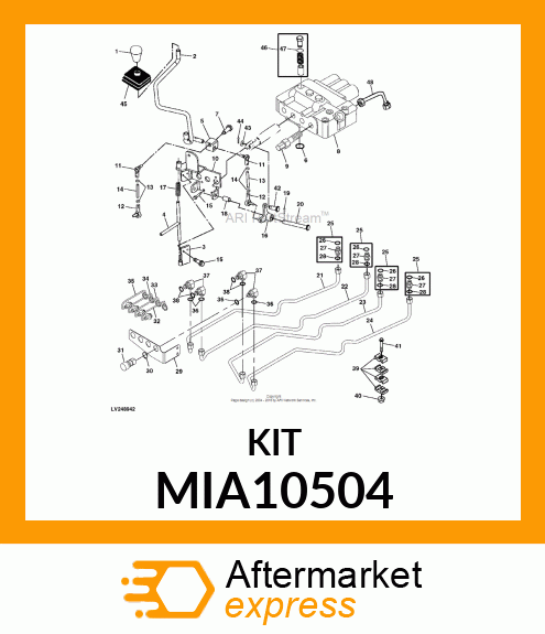 KIT, SCV GASKET SERVICE MIA10504