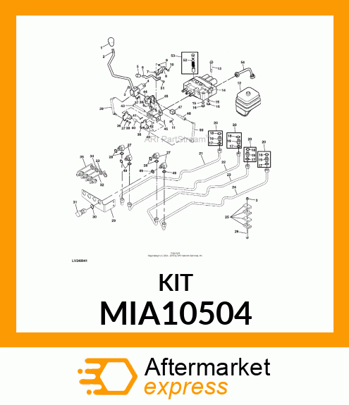 KIT, SCV GASKET SERVICE MIA10504