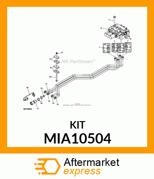 KIT, SCV GASKET SERVICE MIA10504