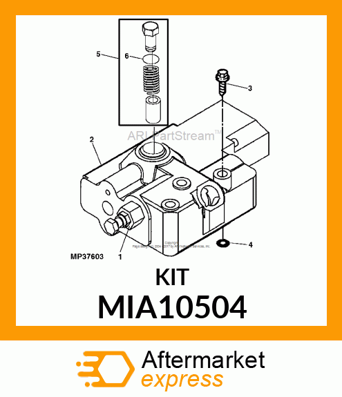 KIT, SCV GASKET SERVICE MIA10504