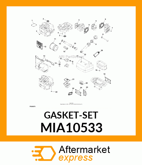 GASKET MIA10533