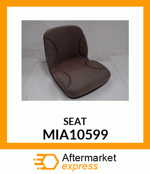 SEAT BACK, CLOTH LOW BACK MIA10599