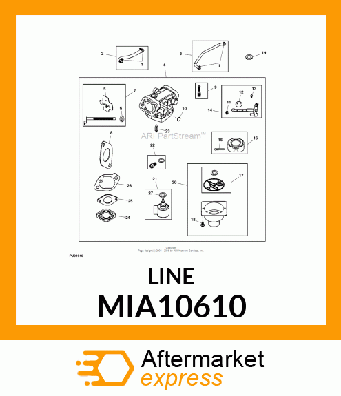 FUEL LINE MIA10610