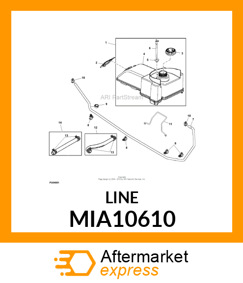 FUEL LINE MIA10610