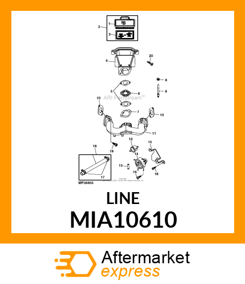 FUEL LINE MIA10610