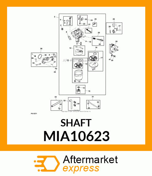 SHAFT MIA10623