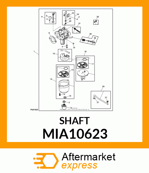 SHAFT MIA10623