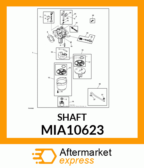 SHAFT MIA10623