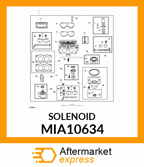 SOLENOID, FUEL MIA10634