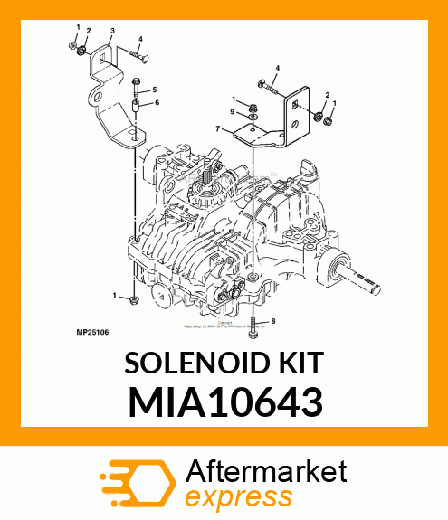 KIT SOLENOID MIA10643