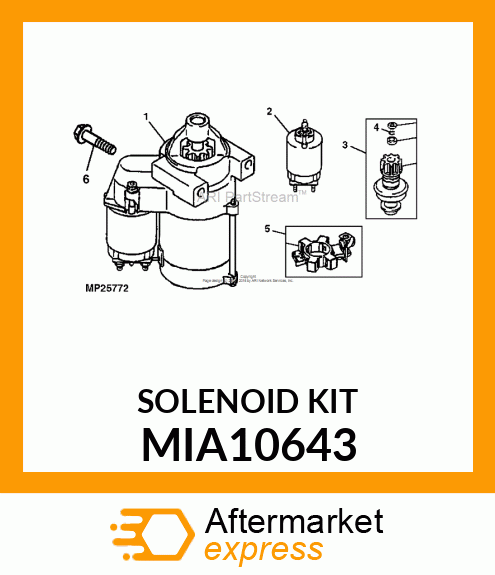 KIT SOLENOID MIA10643