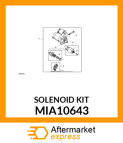 KIT SOLENOID MIA10643