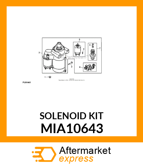 KIT SOLENOID MIA10643