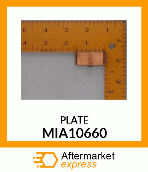 THRUST PLATE MIA10660