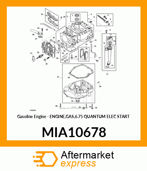 Gasoline Engine MIA10678