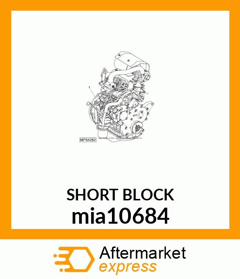 SHORT BLOCK mia10684