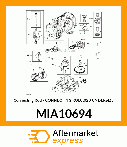 Connecting Rod MIA10694