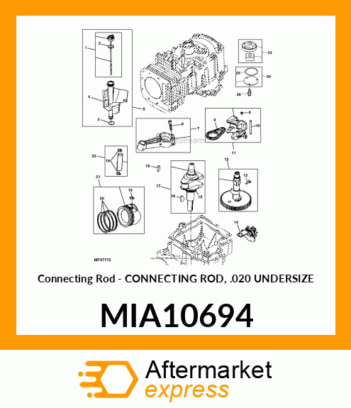 Connecting Rod MIA10694