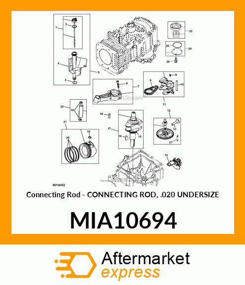 Connecting Rod MIA10694