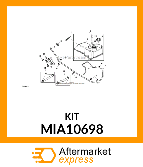 LINE, VACUUM, WITH CLAMPS MIA10698