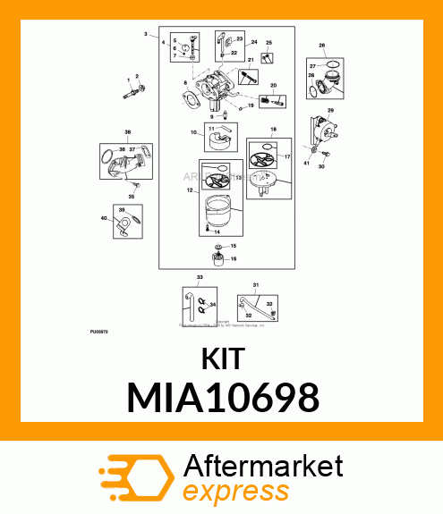 LINE, VACUUM, WITH CLAMPS MIA10698