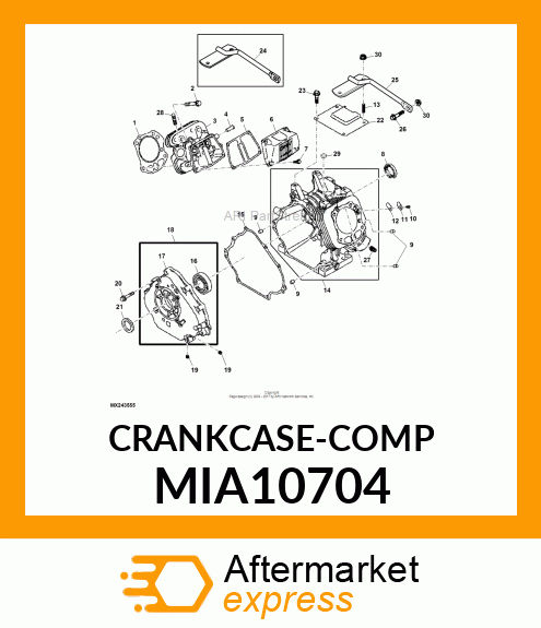 CRANKCASE MIA10704