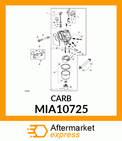 CARBURETOR MIA10725