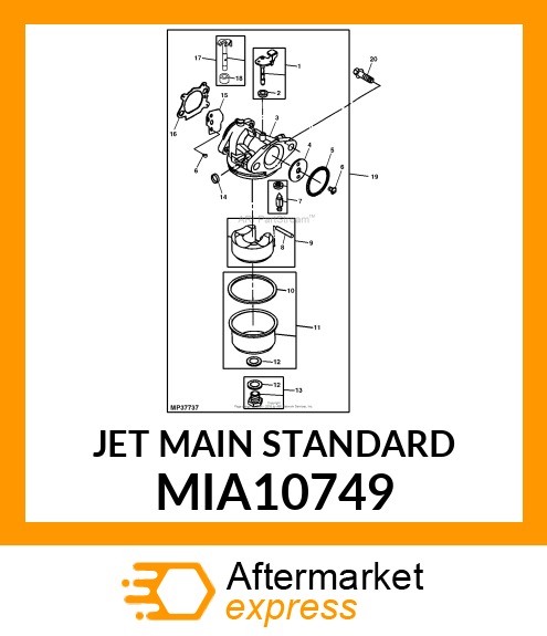 JET MAIN STANDARD MIA10749