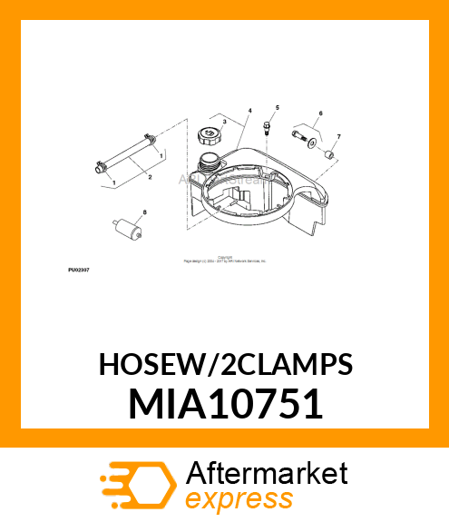 LINE FUEL (MOLDED) MIA10751