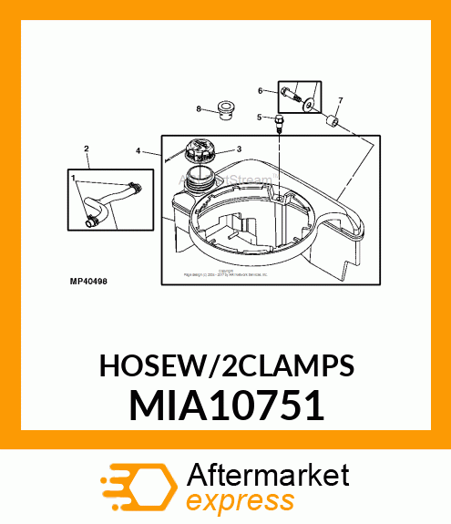 LINE FUEL (MOLDED) MIA10751