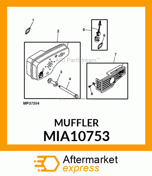 MUFFLER MIA10753