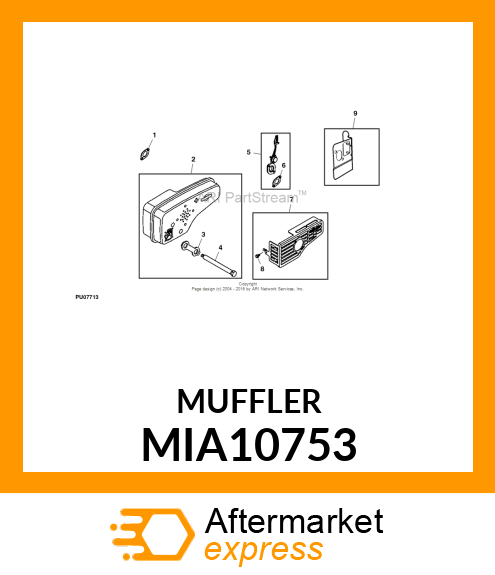 MUFFLER MIA10753