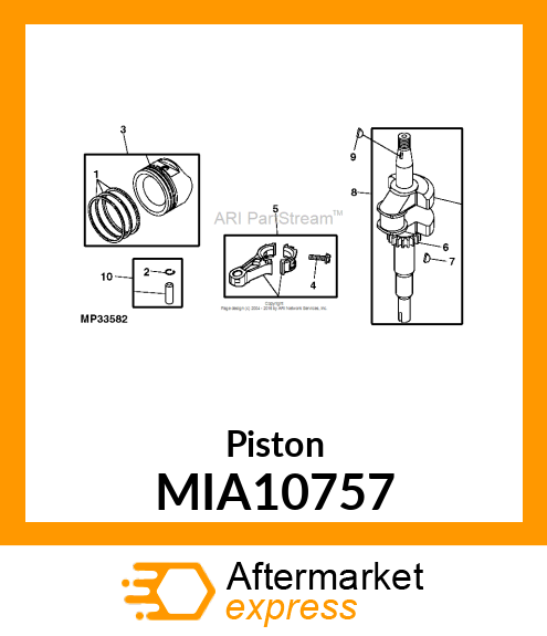 Piston MIA10757