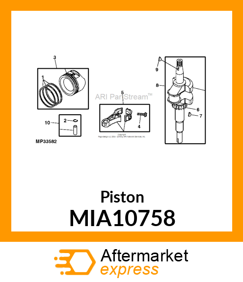 Piston MIA10758