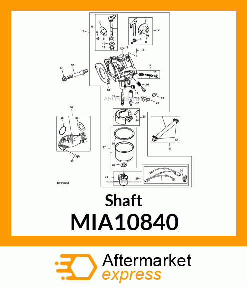 Shaft MIA10840