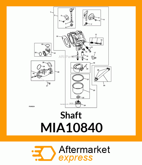 Shaft MIA10840